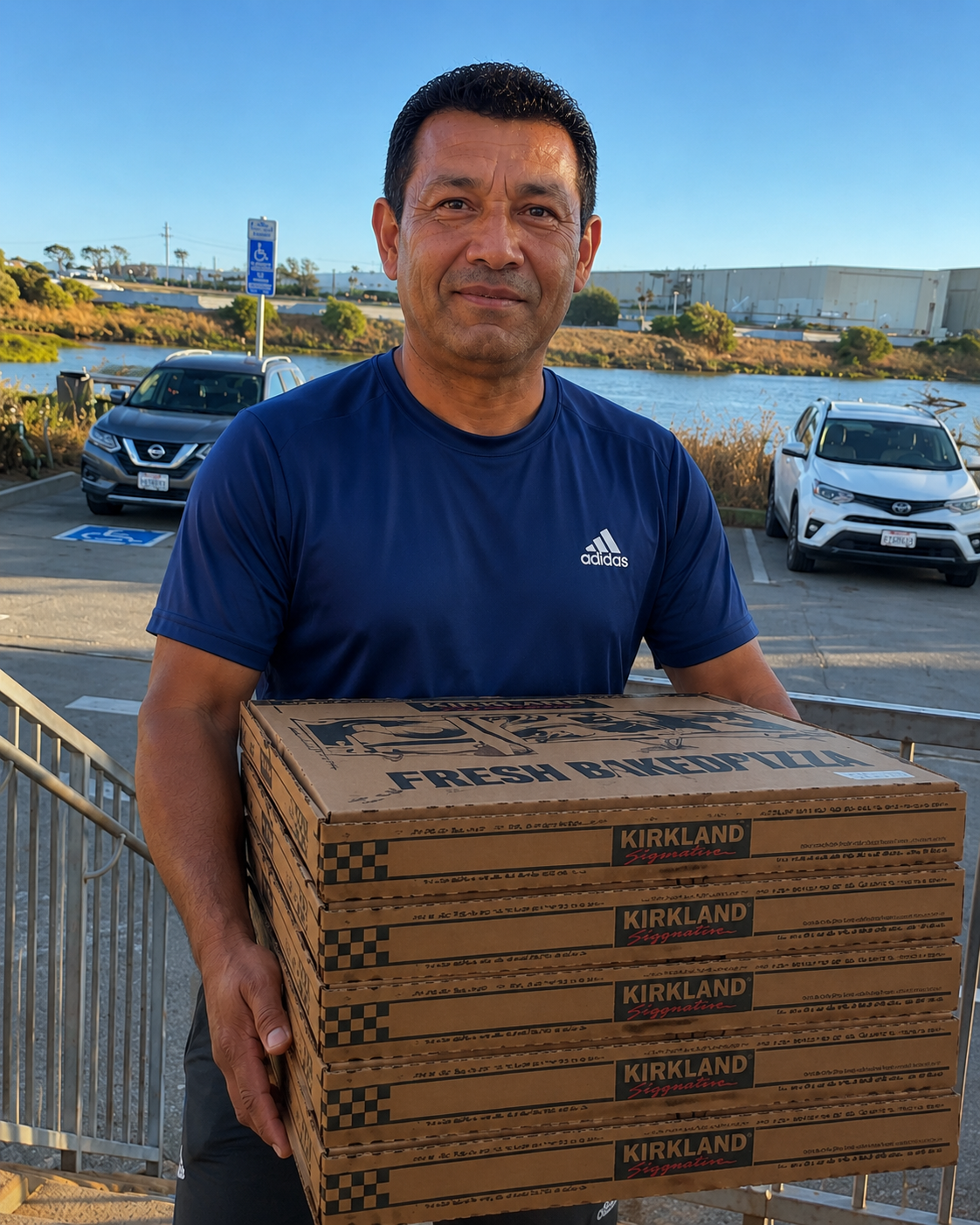 Pizza Outreach at Safe Harbor Shelter
